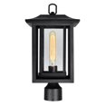 thumbnail image 2 of CWI Lighting Winfield 1 Light Black Outdoor Lantern Head, 2 of 4