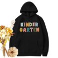 thumbnail image 1 of RXIRUCGD Ladies' Casual Hooded Sweatshirt Jacket, Black, Size: M, 1 of 4