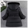 thumbnail image 5 of Kcodviy Girl's Padded Jacket in Girls Light Jacket The Long Plus Thickening Light Girls Jacket foreign Style Female Down Kids Fall Jacket Girls Padded Jacket Winter, 5 of 5