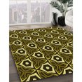 thumbnail image 3 of Ahgly Company Machine Washable Indoor Round Transitional Midnight Gray Area Rugs, 6' Round, 3 of 7