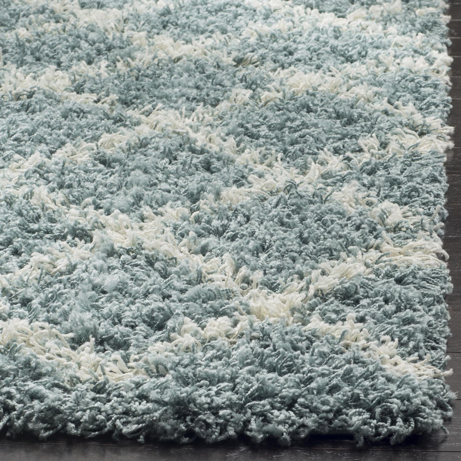 Safavieh Layla Tapis Géométrique Shag