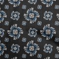 thumbnail image 1 of oneOone Viscose Chiffon Black Fabric Florals Craft Projects Decor Fabric Printed By The Yard 42 Inch Wide, 1 of 4