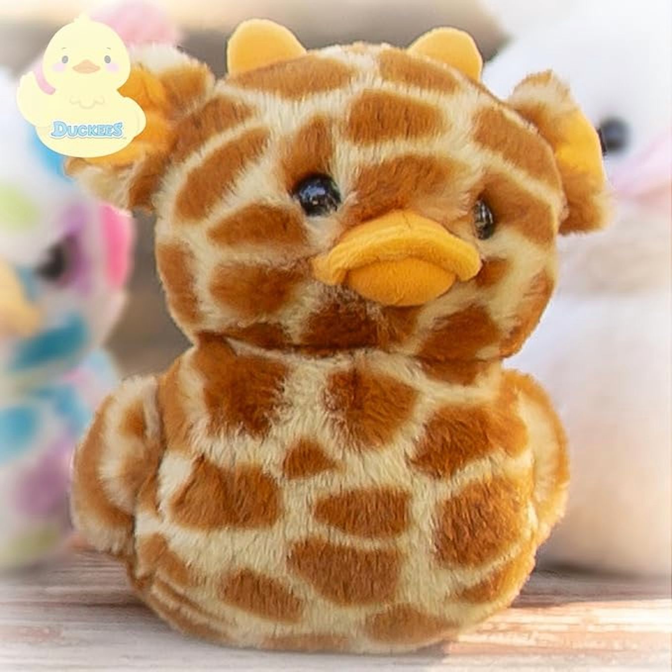 Tundee Giraffe Assortiment de peluches Duckees 7 pouces les plus douces au monde. 12 modèles disponibles.
