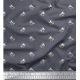 thumbnail image 1 of Soimoi Rayon Crepe Fabric Floral Block Fabric Prints by Yard 46 Inch Wide, 1 of 3