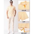 thumbnail image 4 of Polos de Golf pour Hommes à Manches Courtes, Évacuation de l'Humidité, Coupe Sèche, Motifs Imprimés, Polo de Performance à Col, Polos de Golf pour Hommes, 4 of 6
