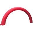 thumbnail image 1 of Arche Gonflable 19,6*9,8 Pieds Rouge Décoration de Fête Publicitaire Sans Souffleur, 1 of 4