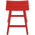 thumbnail image 4 of Florence Tabouret de Bar Extérieur 29 Pouces Siège de Selle en Plastique HDPE Rouge, 4 of 6