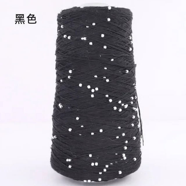350g Pearl Mercerized Cotton Yarn Hand-knitted Cotton Pearl Lace Line Fine Crochet Thread Bead Thread Diy Hand-braided Thread