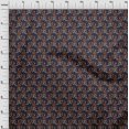 thumbnail image 3 of oneOone Polyester Lycra Fabric Leaves & Floral Block Print Fabric By Yard 56 Inch Wide, 3 of 4