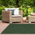 thumbnail image 2 of 6 ft. x 8 ft. Green Indoor Outdoor Rug, 2 of 5