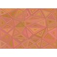 thumbnail image 1 of Ahgly Company Tapis Rectangulaire Orange Lavable en Machine, 8 Pieds x 10 Pieds, 1 of 7