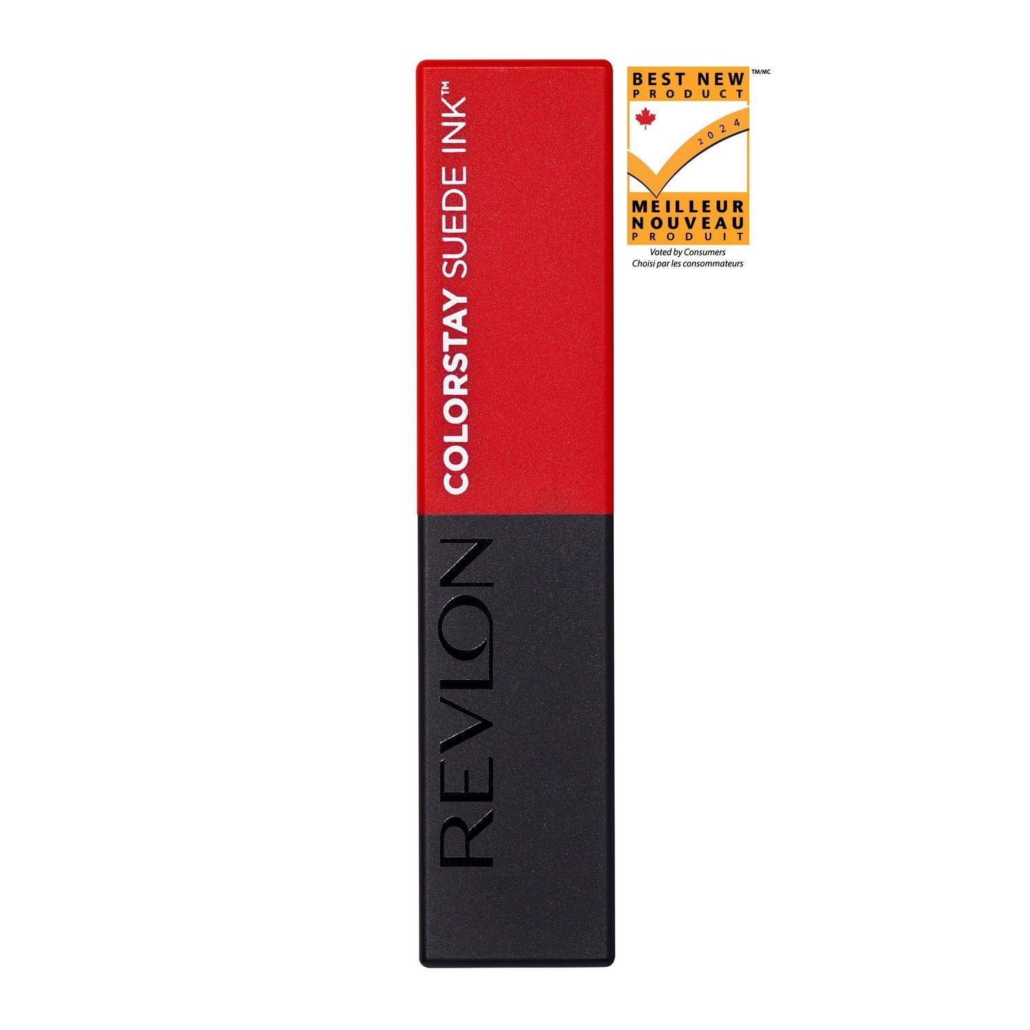 Rouge à lèvres Revlon ColorStay Suede Ink, léger et mat avec vitamine E, 2,55 g, 1 rouge à lèvres