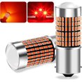 thumbnail image 1 of 2pcs 1156 Ba15s P21w Led Bulb, 144 Led Red Car Bulb, Super Bright Waterproof Suitable For Reversing Lights, 1 of 5