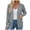 Grey, variant on Aocisk Button Down Cardigan for Women Lightweight Sweaters Long Sleeve Classic V Neck Knit Soft with Pocket for Casual White M