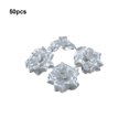thumbnail image 3 of Ruiboury 50piece Low Maintenance Soft Texture Fabric For Albums And Decorations Fiber Realistic Appearance Wide Application Silver 4.5cm 1Set, 3 of 6
