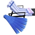 thumbnail image 4 of Sangles de Serviette pour Chaise de Plage avec Clips de Verrouillage pour Plage, Piscine et Croisière, 4 of 8