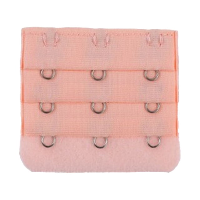 Extension Strap Bra Extender Buckle 3 3 Hook 3 Rows Hook Women Accessories Practical Elastic Multicolor Clips Tight 3 Rows Underwear orange