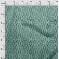 thumbnail image 3 of oneOone Rayon Dusty Teal Green Fabric Abstract Craft Projects Decor Fabric Printed By The Yard 56 Inch Wide, 3 of 4