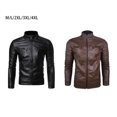 thumbnail image 4 of letairis Multiple Sizes Available For Stylish Faux Leather Motorcycle Jacket Nice Gifts black XXL, 4 of 6