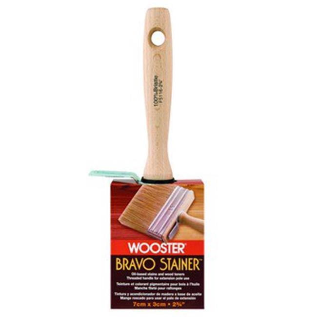 Wooster F5116 2.75 in. Bravo Stainer Bristle Brush