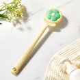 thumbnail image 3 of CEHVOM Brosse de Bain à Long Manche Poils Souples Fleur Brosse de Bain Brosse pour Frotter le Dos Brosse Double Face Brosse de Salle de Bain Boule de Bain Accessoire de Bain Liquidation, 3 of 3
