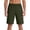 Army Green, variant on Qholemyo Men's Work Shorts Casual Relaxed Fit Lightweight Bermuda Shorts Elastic Waistband Pockets Business Shorts