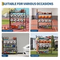 thumbnail image 4 of GloryStar Sports Equipment Organizer, Rolling Ball Storage Bin with Wheels, 4 of 8
