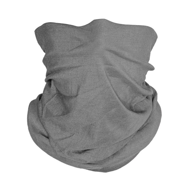 Top Headwear Face Covering Neck Gaiter - Light Grey