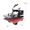 thumbnail image 2 of 5in1 15" x 15" Heat Press 360 Degree Swivel Heat Press Machine, 2 of 8