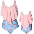 thumbnail image 1 of Girls Swimsuit High Waisted Two Pieces Bikini Set Swimwear Bathing Suits, 1 of 7