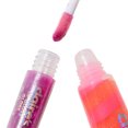 thumbnail image 3 of Claire's 2 pack Lip Gloss Key Ring Rainbow Bear Blue Pompom, 3 of 3