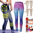 thumbnail image 4 of CAROOTU Leggings de Compression Anti-Cellulite pour Femmes, Coupe Ajustée, Gym, Course, Yoga, Pantalons de Sport, 4 of 7