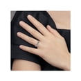 thumbnail image 4 of Sterling Silver Black Enameled Daughter Band Ring, 4 of 4