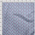 thumbnail image 3 of oneOone Polyester Lycra Fabric Leaves & Flower Floral Printed Craft Fabric BTY 56 Inch Wide, 3 of 4