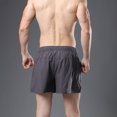 thumbnail image 4 of Styesk Mens Shorts Man Solid-Color Casual Sports Breathable Running Training Drawstring Pocket Shorts, 4 of 7