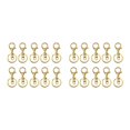 thumbnail image 1 of Maytalsory 10pcs Metal Carabiners Lobster Claw For Keychain - Strong And Functional Accessories For Easy Key gold 2Set, 1 of 6