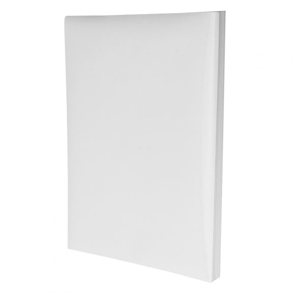 100 Sheets A4 Size Sticker Paper, Printable Adhesive Paper with High Viscosity for and Inkjet Printers