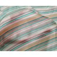 thumbnail image 4 of oneOone Silk Tabby Fabric Horizontal Stripe Print Fabric By The Yard 42 Inch Wide, 4 of 4