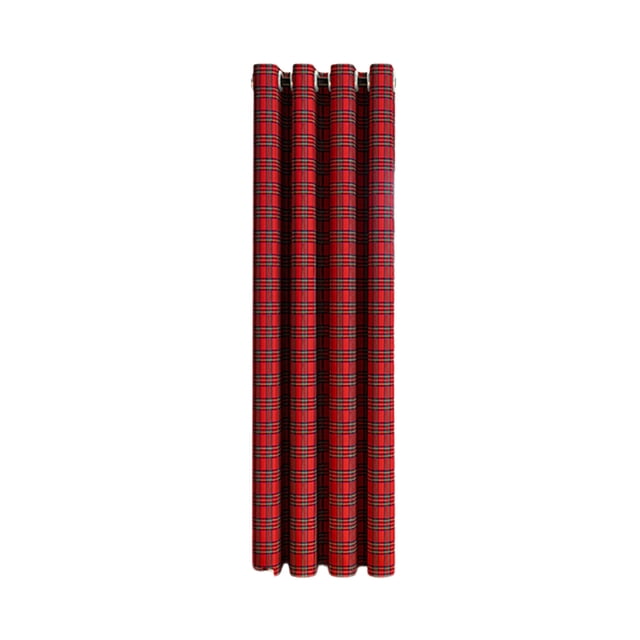 Tringle à Rideau Occultant, 1 Pce Rideau Occultant à Franges Boule Classique de Noël 52 X 72 Po, Rideau de Fenêtre de Décoration des Fêtes