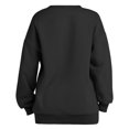 thumbnail image 3 of Jamicy Chandails pour Femmes 2025 Nouvelle Mode Surdimensionné en Molleton Col Rond Chandail à Capuche Décontracté Confortable Mode Automne 2025 Chandail Basique, 3 of 4