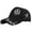 Black, variant on FhsagQ Hats Hats for Men Baseball Cap Funny Women's Fashionable and Comfortable Solid Color Striped Bow Headscarf Ladies Hat Winter Hats for Men Blue One Size