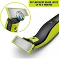 thumbnail image 3 of Lot de 3 / Lames de Rechange pour Tondeuse Électrique / Compatibles avec Philips OneBlade, 3 of 6