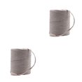 thumbnail image 3 of Baohd Fiber Sturdy And Durable Raffia Rope Yarn For DIY Crafts Natural Paper Ribbon Solid Crochet Yarn grey 2Set, 3 of 6