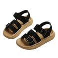 thumbnail image 2 of JDQJBZ Boys's Sandals Toddler Retro Hook Loop Closure Summer Beach Sandals Soft Sole Non Slip, 2 of 5