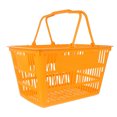 thumbnail image 1 of Mall Shopping Basket Merchandise Storage Basket Plastic Basket with Handles, 1 of 8