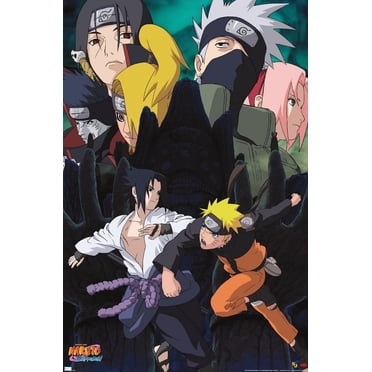 Naruto Shippuden - Action Wall Poster, 22.375" x 34"