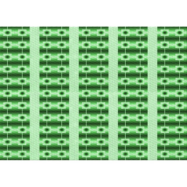 Ahgly Company Tapis Rectangulaire Lavable en Machine Intérieur Transitionnel Vert Forêt, 4 Pieds x 6 Pieds