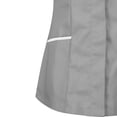 thumbnail image 3 of jovati Womens Nurses Tunic Uniform Clinic Carer V-Neck Protective Clothing Tops, 3 of 3