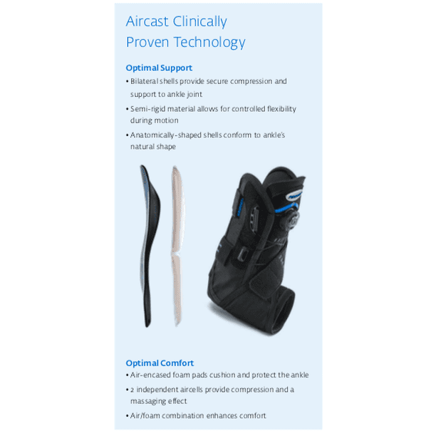 AirCast AirSport+-Medium-Left - Walmart.ca