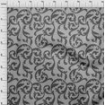 thumbnail image 4 of oneOone Cotton Poplin Light Gray Fabric Asian Baroque Craft Projects Decor Fabric Printed By The Yard 42 Inch Wide, 4 of 4